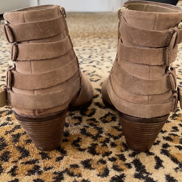 SAM EDELMAN “Lucca” brown buckle booties Size 8 - Picture 11 of 13